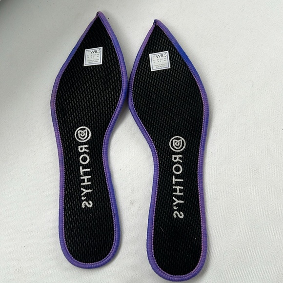 Rothy's The Point Big Cat Flats in Animal Cheetah Leopard Print Knit Women's - Picture 7 of 7